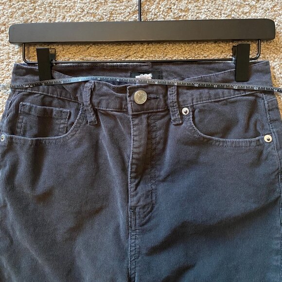 Urban Outfitters BDG High Rise Corduroy Cropped Flare Jeans | Black | Size 28 - Picture 8 of 11